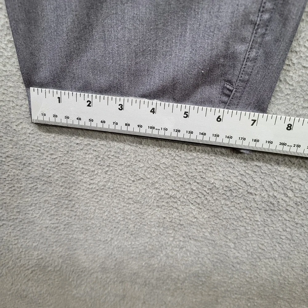 FIGS Women Scrub Pants XLT Gray Yola Skinny Cargo Pockets 31
